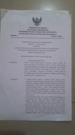 Lembaran Kalurahan Nomor 1 tahun  2026 tentang LPJ APBKal 2025